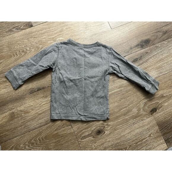 Gymboree 18-24 Month “Popcorn Bandit” Set – Gray Top & Dark Blue Corduroys – EUC - Picture 5 of 5